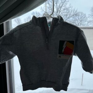 Disney Baby Lightning McQueen Gray Zip Sweatshirt